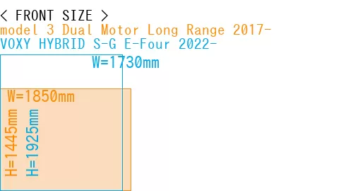 #model 3 Dual Motor Long Range 2017- + VOXY HYBRID S-G E-Four 2022-